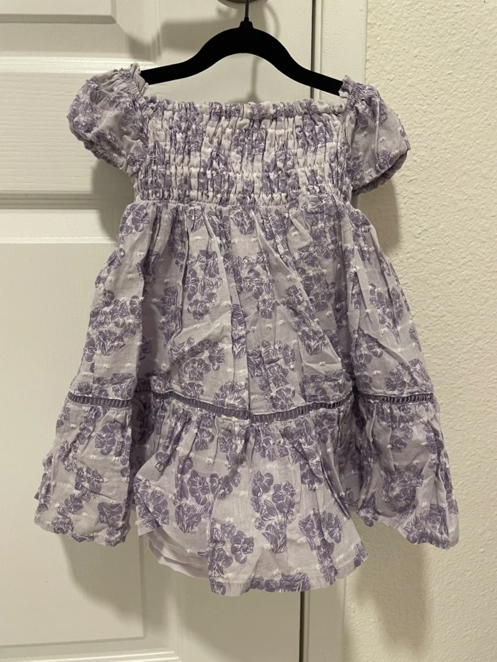 Purple toddler dress